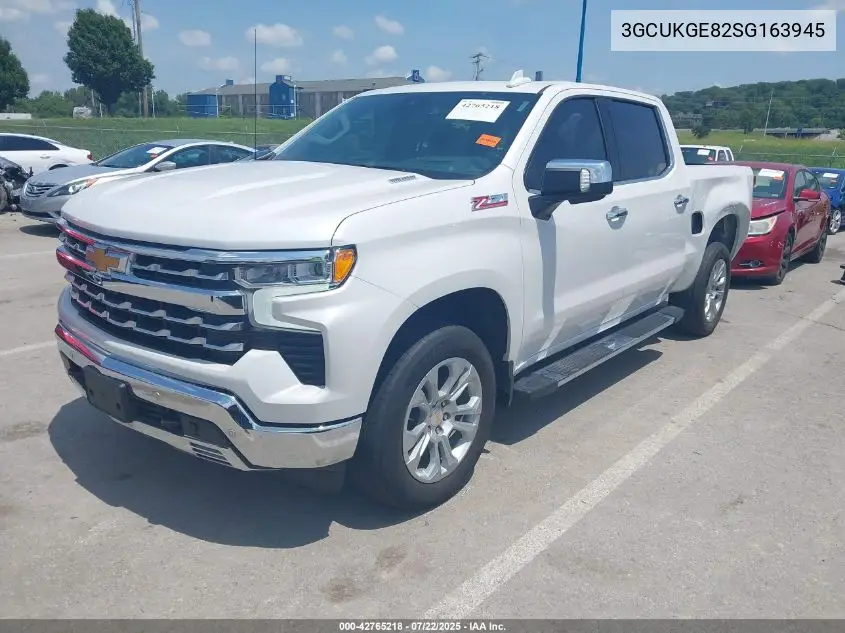 2025 Chevrolet Silverado 1500 4Wd Short Bed Ltz VIN: 3GCUKGE82SG163945 Lot: 42765218