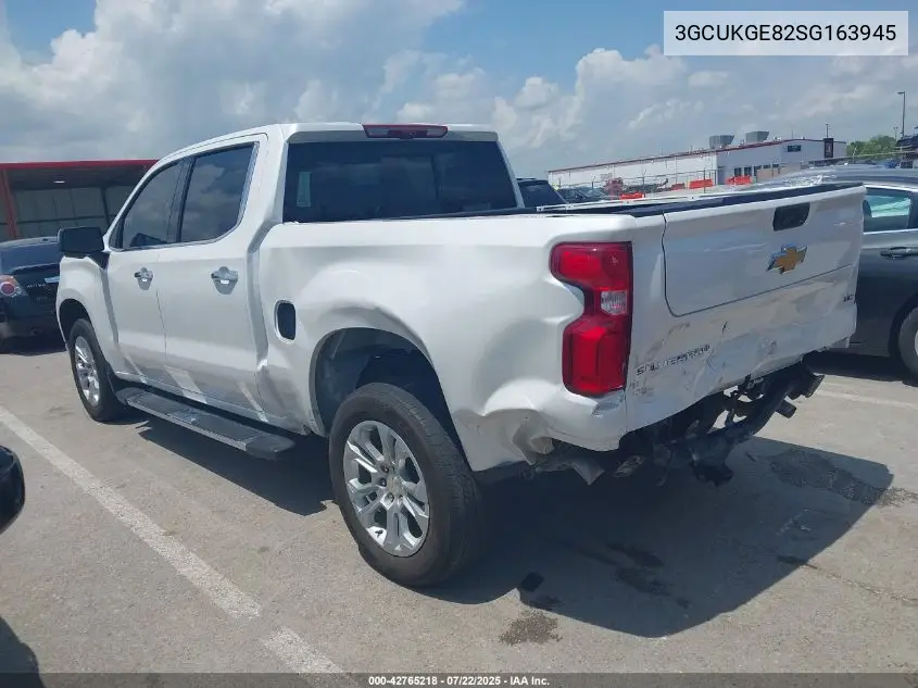 2025 Chevrolet Silverado 1500 4Wd Short Bed Ltz VIN: 3GCUKGE82SG163945 Lot: 42765218