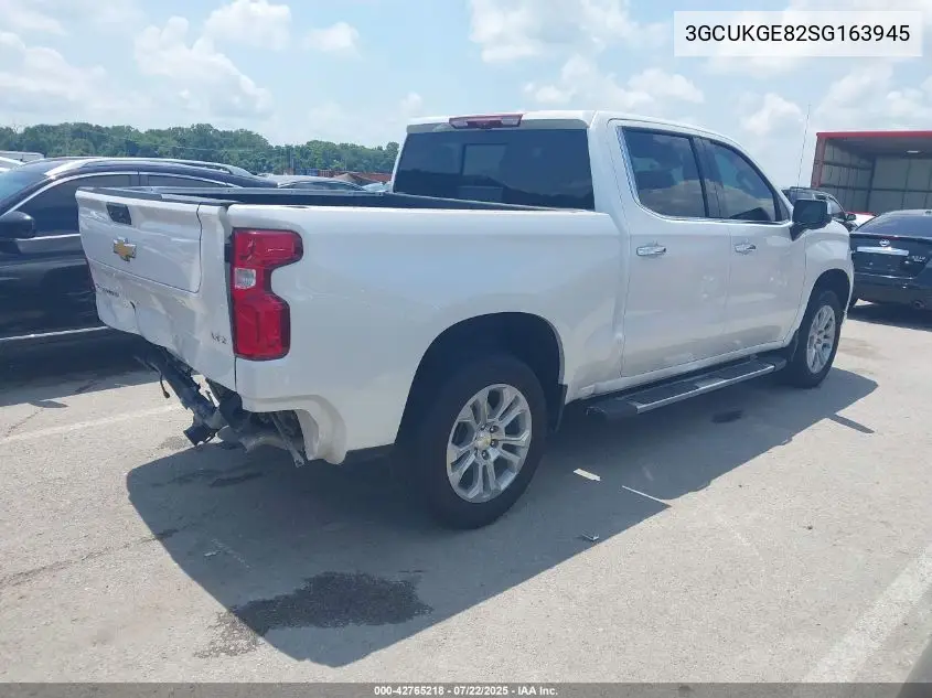 2025 Chevrolet Silverado 1500 4Wd Short Bed Ltz VIN: 3GCUKGE82SG163945 Lot: 42765218
