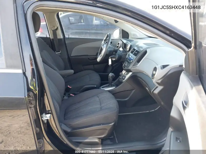 2012 Chevrolet Sonic 2Lt VIN: 1G1JC5SHXC4163448 Lot: 41777660