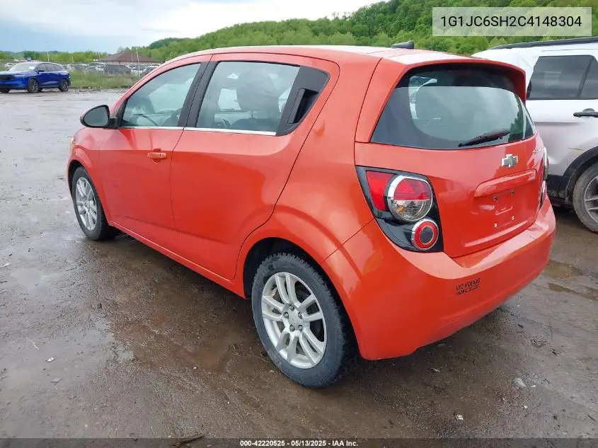 2012 Chevrolet Sonic 2Lt VIN: 1G1JC6SH2C4148304 Lot: 42220525