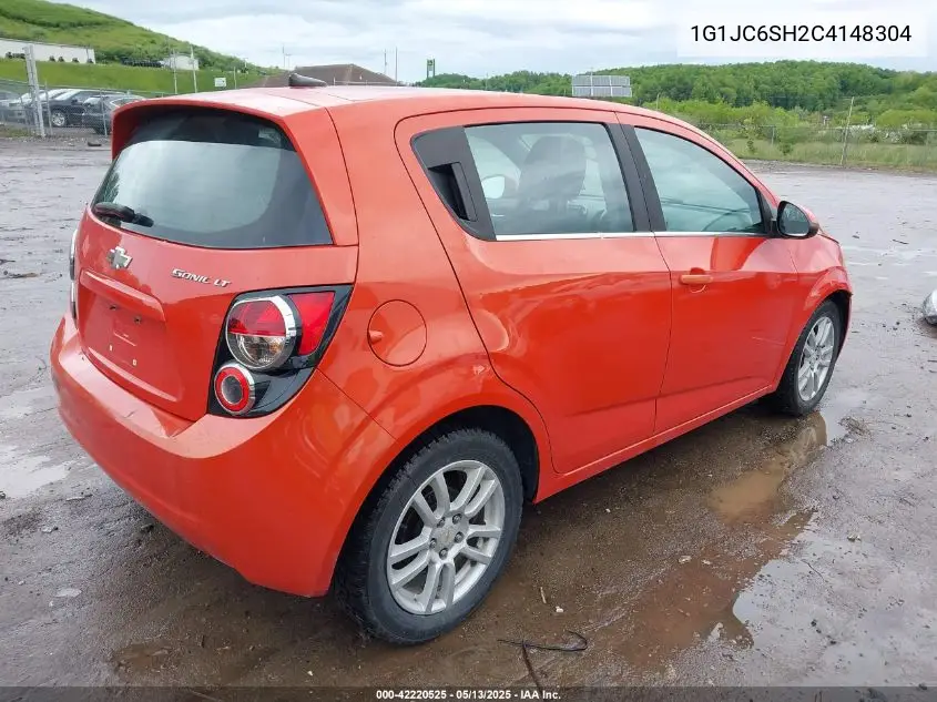 2012 Chevrolet Sonic 2Lt VIN: 1G1JC6SH2C4148304 Lot: 42220525