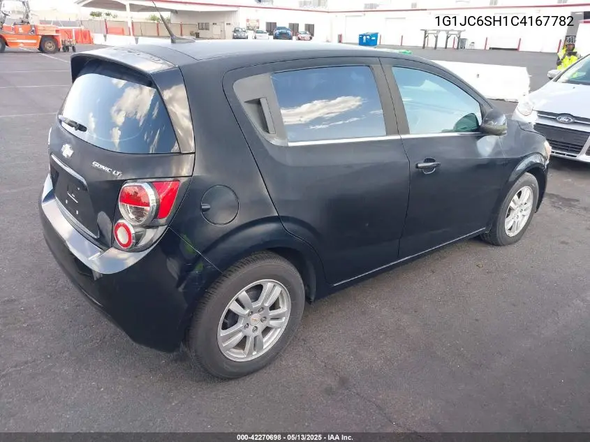 2012 Chevrolet Sonic 2Lt VIN: 1G1JC6SH1C4167782 Lot: 42270698