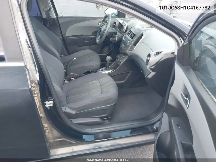 2012 Chevrolet Sonic 2Lt VIN: 1G1JC6SH1C4167782 Lot: 42270698