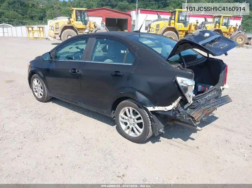 2012 Chevrolet Sonic 2Lt VIN: 1G1JC5SH9C4160914 Lot: 42680122