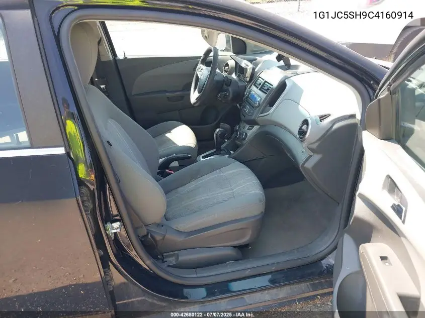 2012 Chevrolet Sonic 2Lt VIN: 1G1JC5SH9C4160914 Lot: 42680122