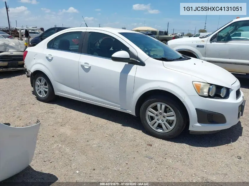 2012 Chevrolet Sonic 2Lt VIN: 1G1JC5SHXC4131051 Lot: 42781879