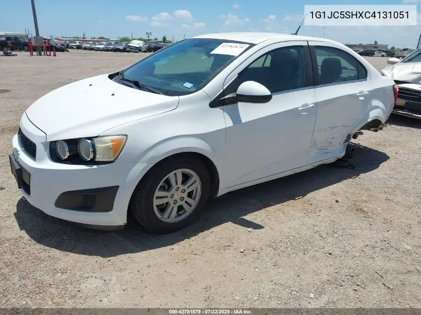 2012 Chevrolet Sonic 2Lt VIN: 1G1JC5SHXC4131051 Lot: 42781879