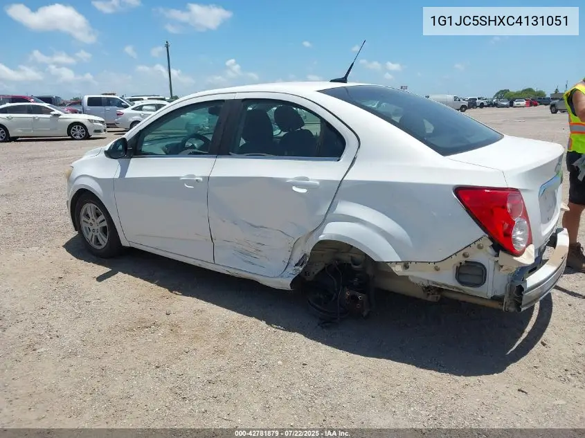 2012 Chevrolet Sonic 2Lt VIN: 1G1JC5SHXC4131051 Lot: 42781879