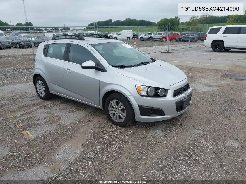 2012 Chevrolet Sonic 1Lt VIN: 1G1JD6SBXC4214090 Lot: 42793504