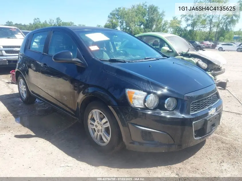 2012 Chevrolet Sonic 2Ls VIN: 1G1JA6SH4C4135625 Lot: 42794759