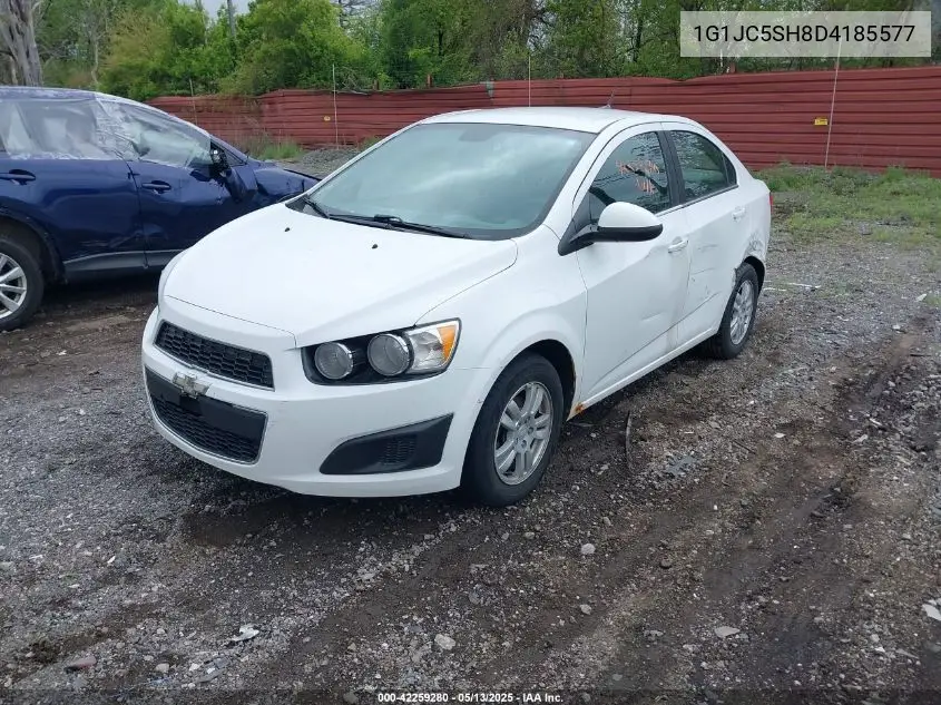 2013 Chevrolet Sonic Lt VIN: 1G1JC5SH8D4185577 Lot: 42259280