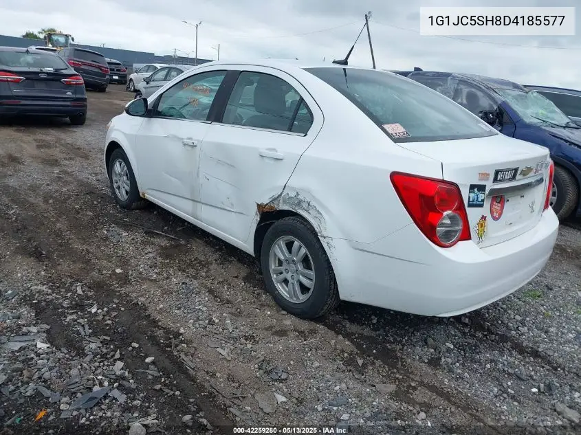 2013 Chevrolet Sonic Lt VIN: 1G1JC5SH8D4185577 Lot: 42259280