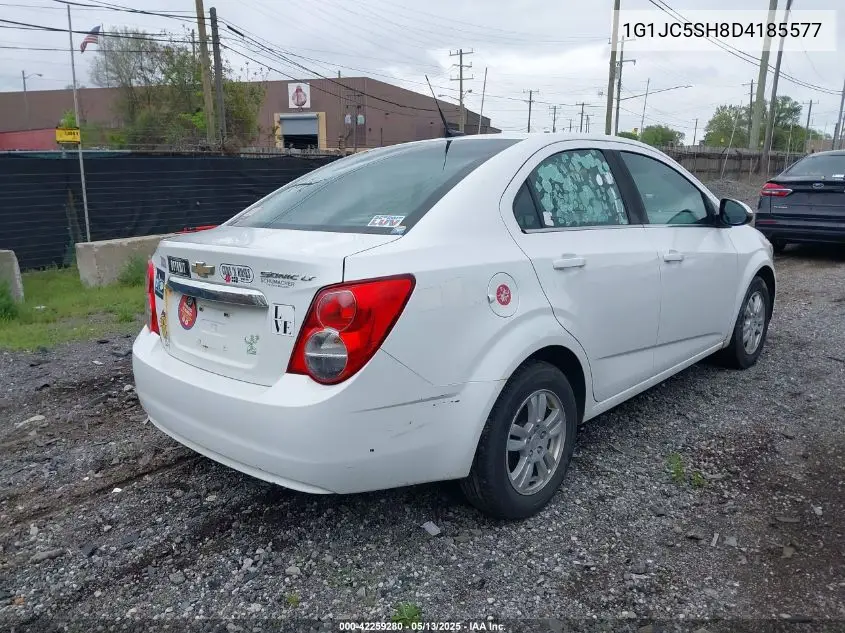 2013 Chevrolet Sonic Lt VIN: 1G1JC5SH8D4185577 Lot: 42259280
