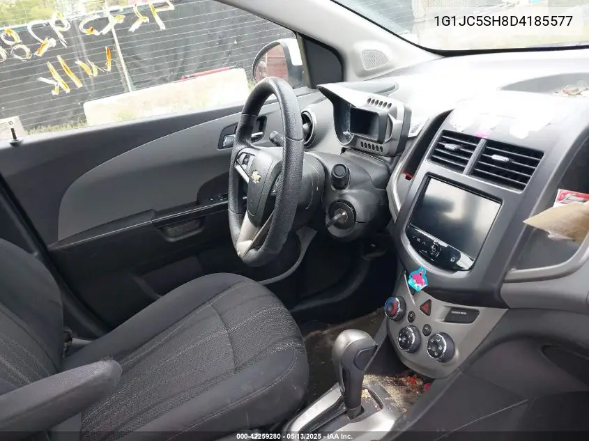 2013 Chevrolet Sonic Lt VIN: 1G1JC5SH8D4185577 Lot: 42259280