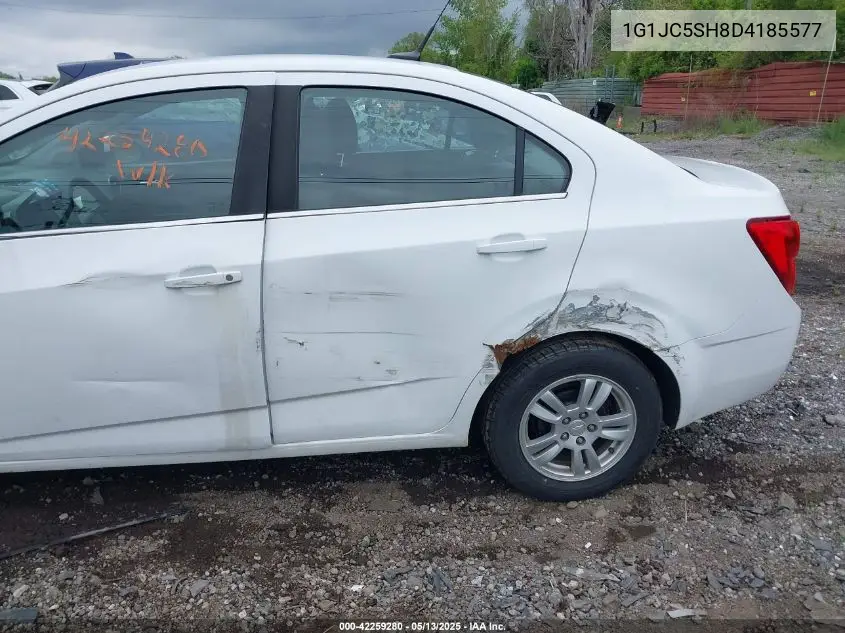 2013 Chevrolet Sonic Lt VIN: 1G1JC5SH8D4185577 Lot: 42259280