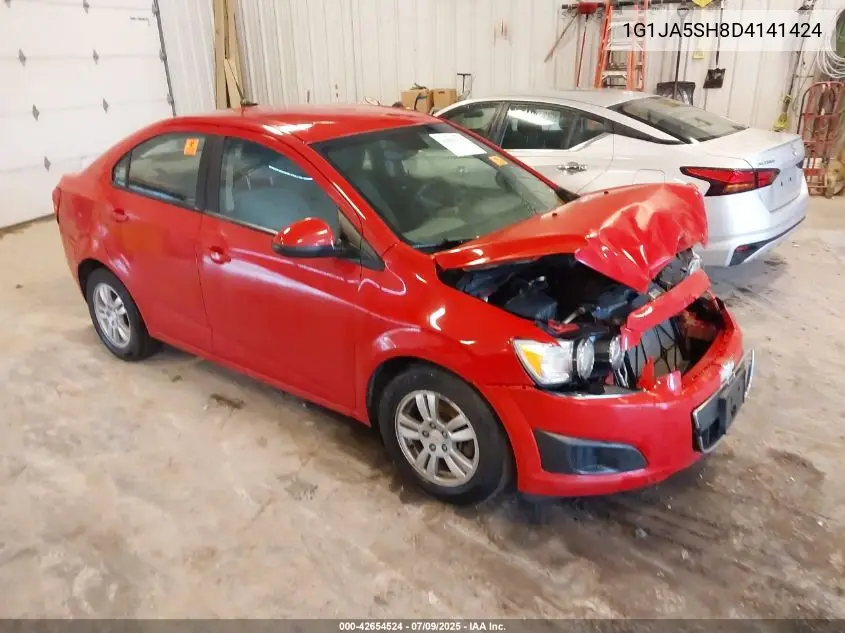 2013 Chevrolet Sonic Ls Auto VIN: 1G1JA5SH8D4141424 Lot: 42654524