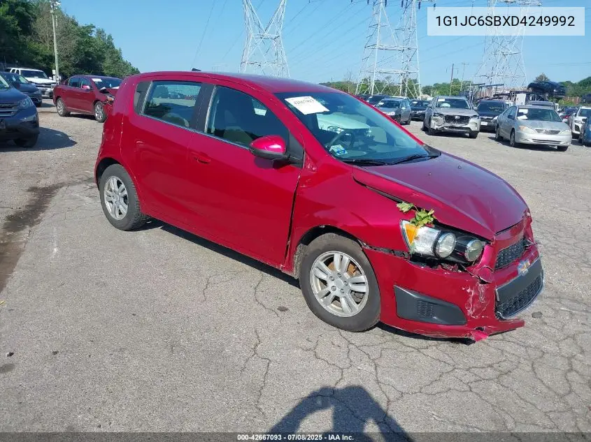 1g1jc6sbxd4249992 1G1JC6SBXD4249992 2013 Chevrolet Sonic Lt Auto