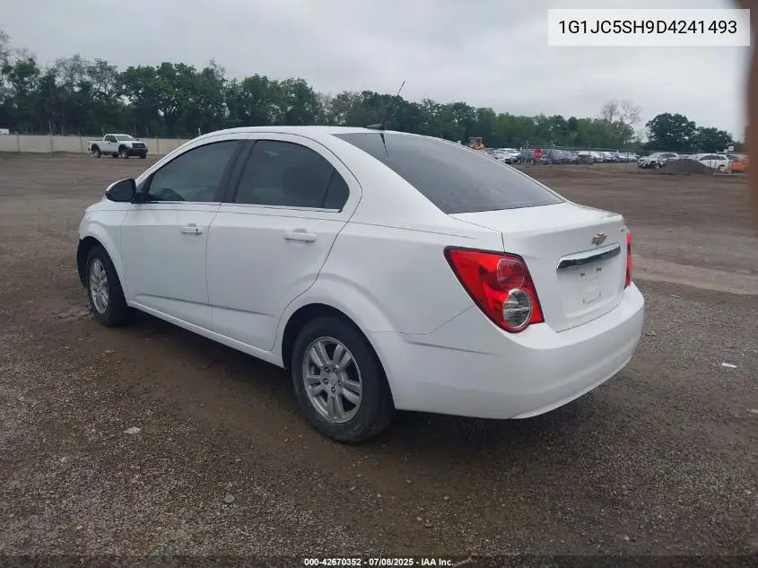 2013 Chevrolet Sonic Lt Auto VIN: 1G1JC5SH9D4241493 Lot: 42670352