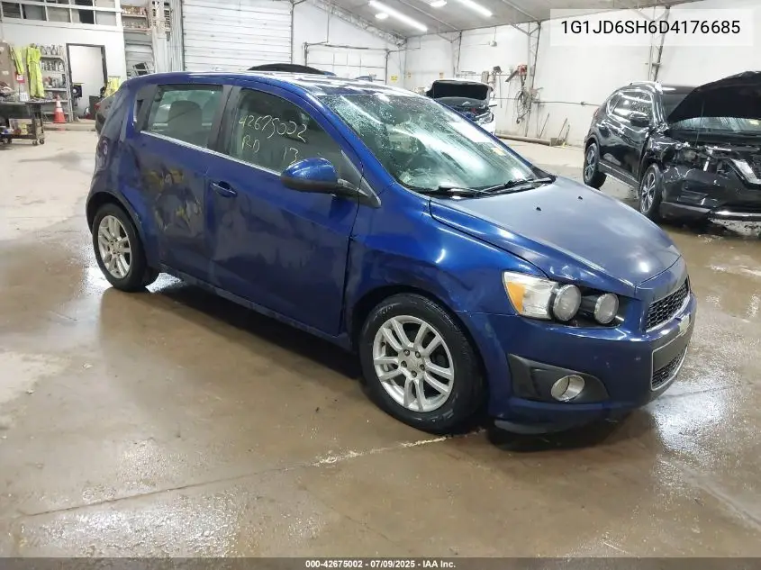 2013 Chevrolet Sonic Lt VIN: 1G1JD6SH6D4176685 Lot: 42675002