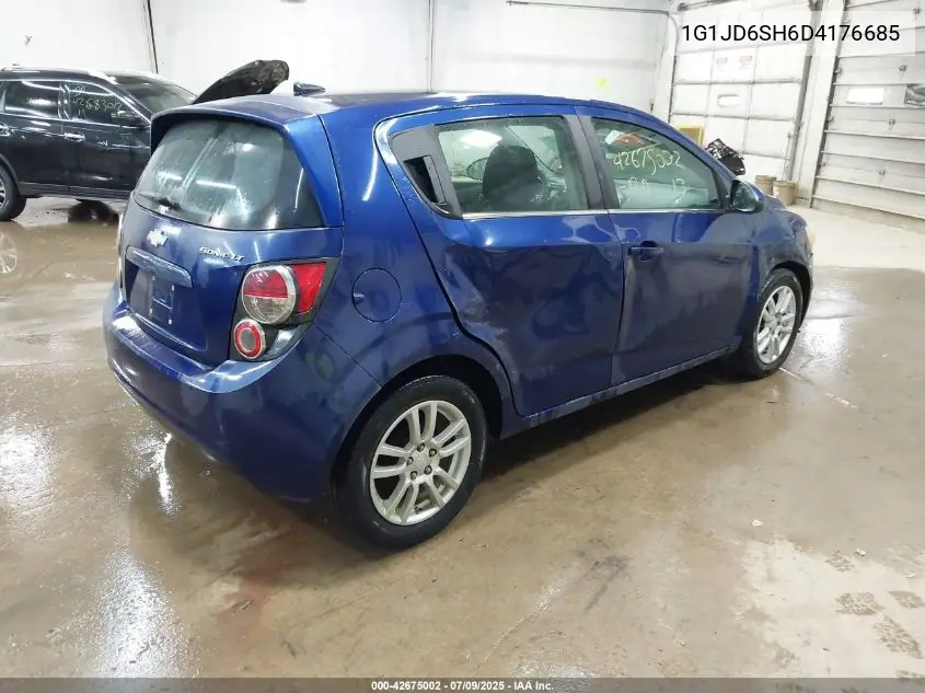 2013 Chevrolet Sonic Lt VIN: 1G1JD6SH6D4176685 Lot: 42675002