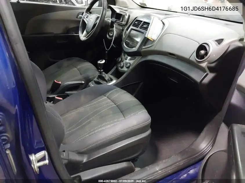 2013 Chevrolet Sonic Lt VIN: 1G1JD6SH6D4176685 Lot: 42675002