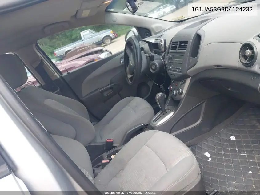 2013 Chevrolet Sonic Ls Auto VIN: 1G1JA5SG3D4124232 Lot: 42678165