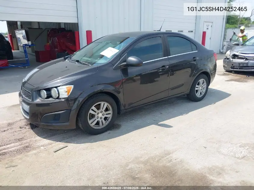 2013 Chevrolet Sonic Lt Auto VIN: 1G1JC5SH4D4252465 Lot: 42688425