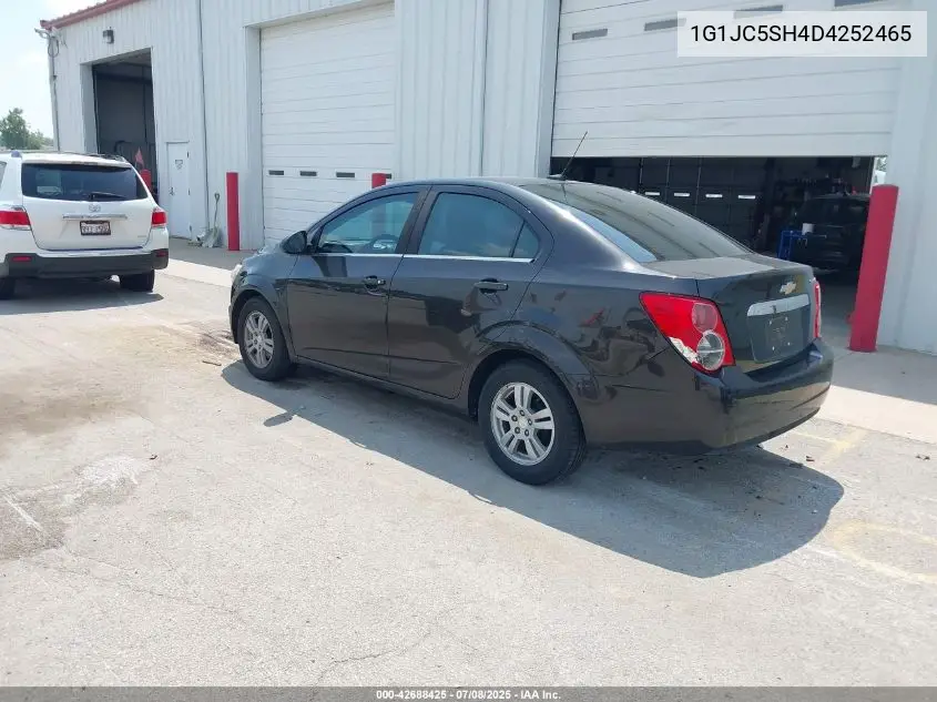 2013 Chevrolet Sonic Lt Auto VIN: 1G1JC5SH4D4252465 Lot: 42688425