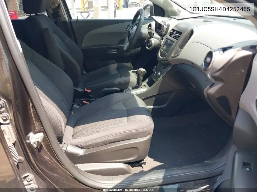 2013 Chevrolet Sonic Lt Auto VIN: 1G1JC5SH4D4252465 Lot: 42688425