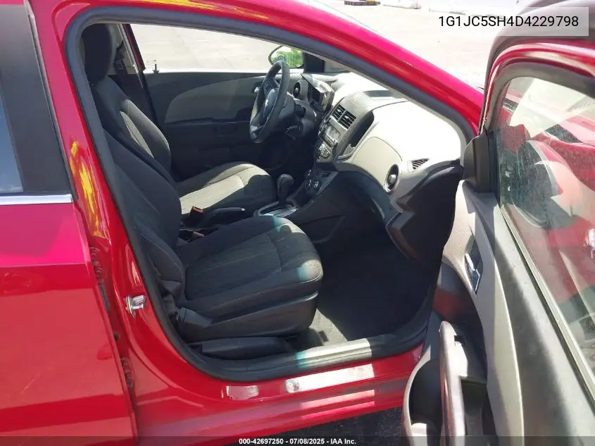 2013 Chevrolet Sonic Lt Auto VIN: 1G1JC5SH4D4229798 Lot: 42697250