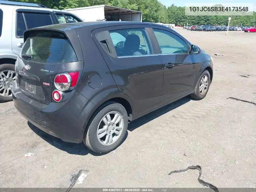 2014 Chevrolet Sonic Lt Auto VIN: 1G1JC6SB3E4173548 Lot: 42627811