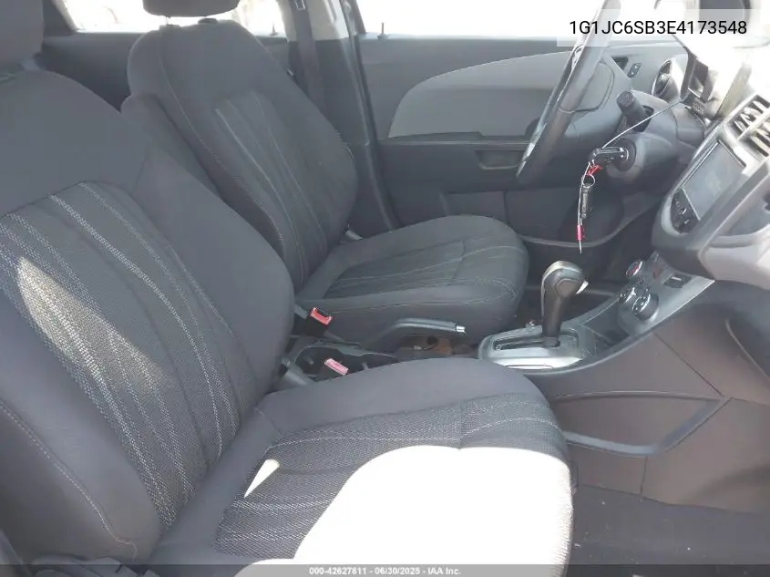 2014 Chevrolet Sonic Lt Auto VIN: 1G1JC6SB3E4173548 Lot: 42627811