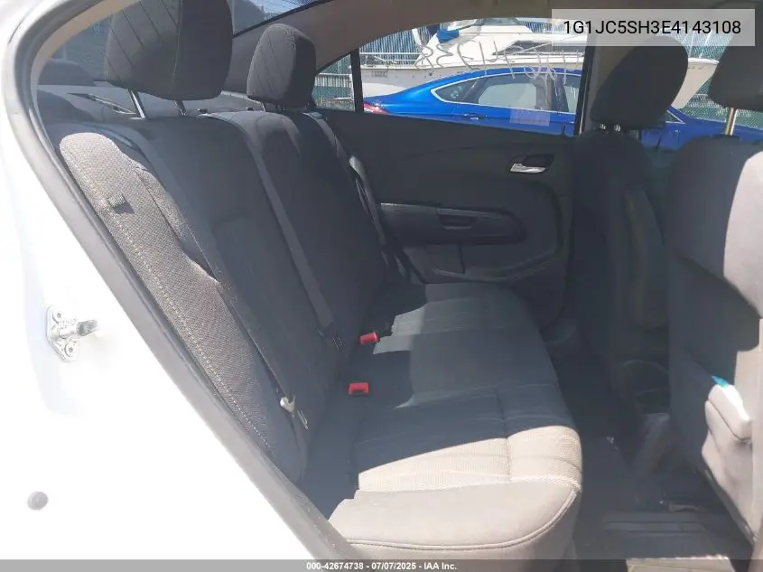 2014 Chevrolet Sonic Lt Auto VIN: 1G1JC5SH3E4143108 Lot: 42674738
