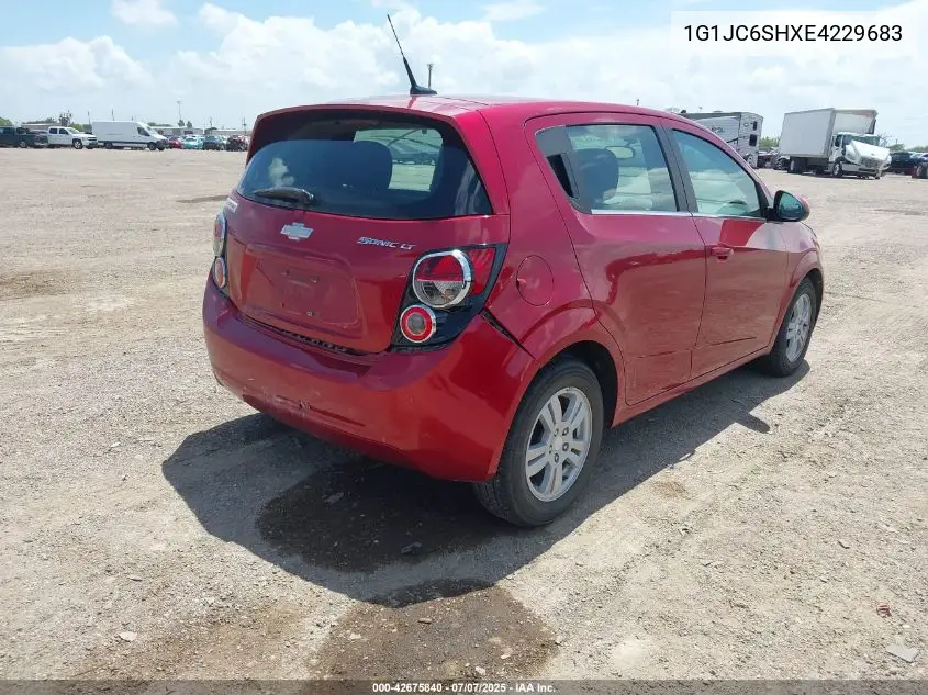 2014 Chevrolet Sonic Lt Auto VIN: 1G1JC6SHXE4229683 Lot: 42675840