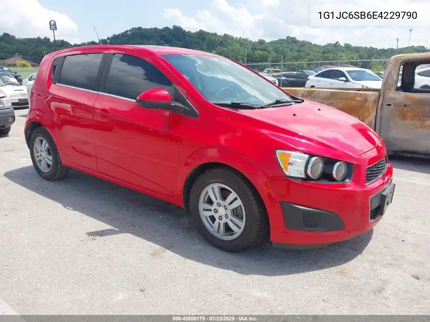 2014 Chevrolet Sonic Lt Auto VIN: 1G1JC6SB6E4229790 Lot: 42800179