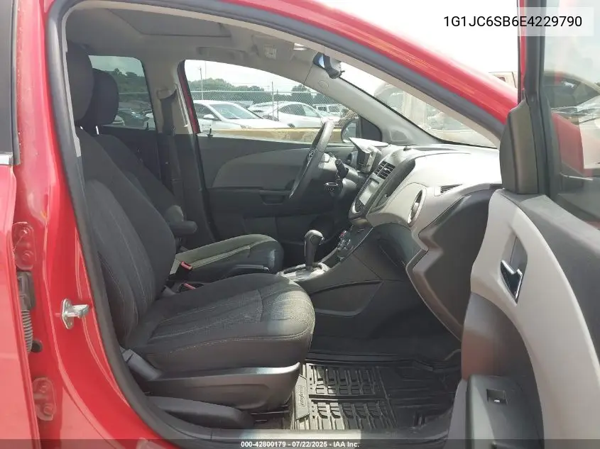 2014 Chevrolet Sonic Lt Auto VIN: 1G1JC6SB6E4229790 Lot: 42800179