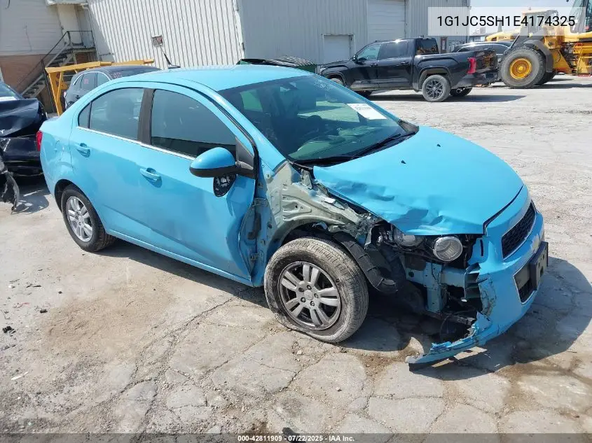2014 Chevrolet Sonic Lt Auto VIN: 1G1JC5SH1E4174325 Lot: 42811909