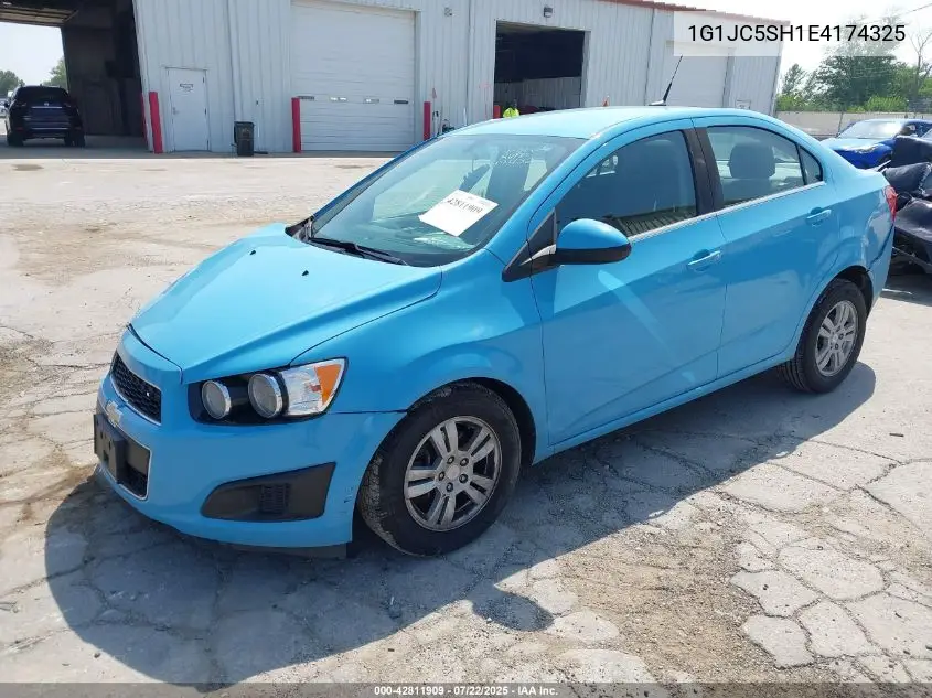 2014 Chevrolet Sonic Lt Auto VIN: 1G1JC5SH1E4174325 Lot: 42811909