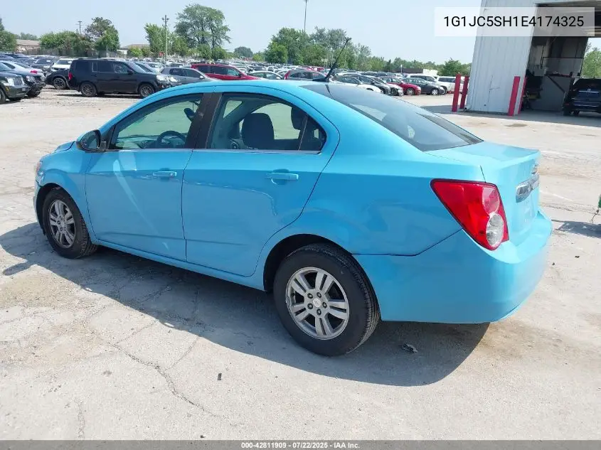 2014 Chevrolet Sonic Lt Auto VIN: 1G1JC5SH1E4174325 Lot: 42811909