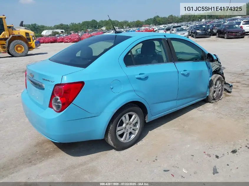 2014 Chevrolet Sonic Lt Auto VIN: 1G1JC5SH1E4174325 Lot: 42811909