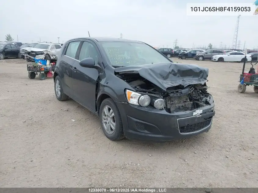2015 Chevrolet Sonic Lt Auto/Lt Manual VIN: 1G1JC6SH8F4159053 Lot: 12338070