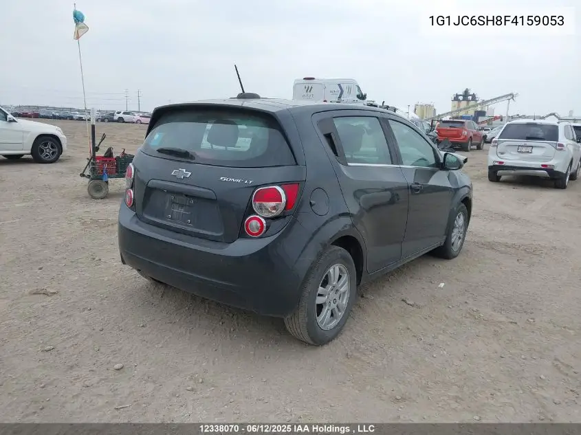 2015 Chevrolet Sonic Lt Auto/Lt Manual VIN: 1G1JC6SH8F4159053 Lot: 12338070