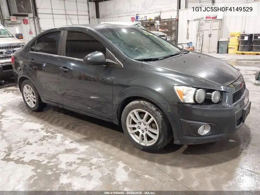 2015 Chevrolet Sonic Lt Auto VIN: 1G1JC5SH0F4149529 Lot: 41958450