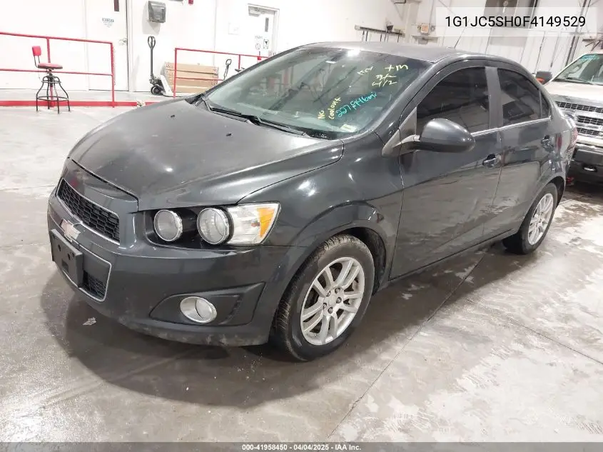 2015 Chevrolet Sonic Lt Auto VIN: 1G1JC5SH0F4149529 Lot: 41958450
