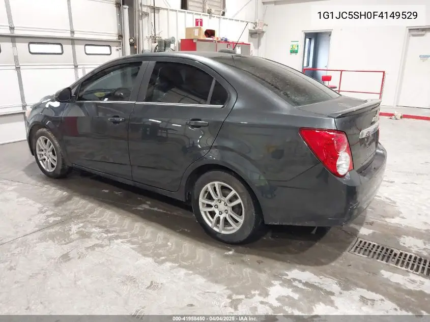 2015 Chevrolet Sonic Lt Auto VIN: 1G1JC5SH0F4149529 Lot: 41958450