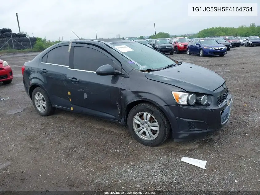 2015 Chevrolet Sonic Lt Auto VIN: 1G1JC5SH5F4164754 Lot: 42248022