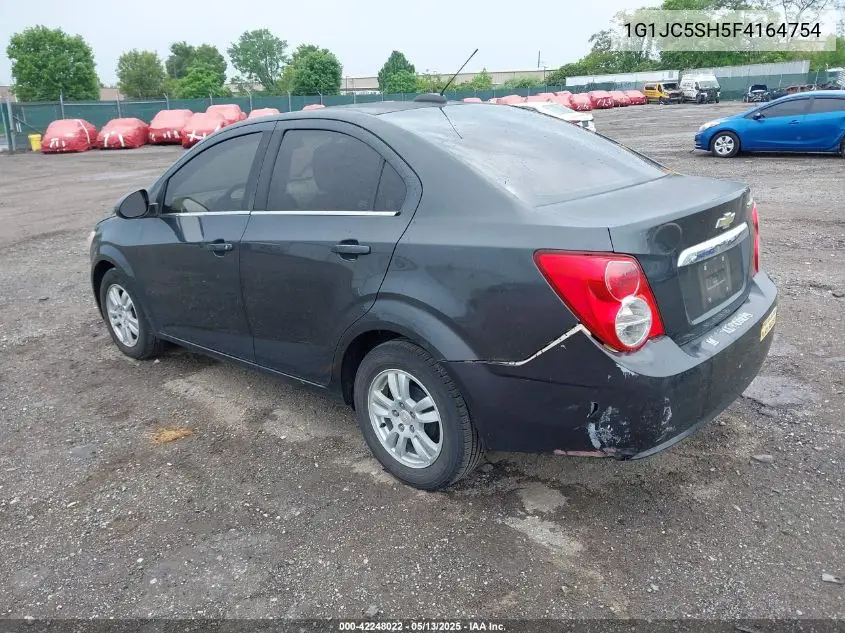 2015 Chevrolet Sonic Lt Auto VIN: 1G1JC5SH5F4164754 Lot: 42248022