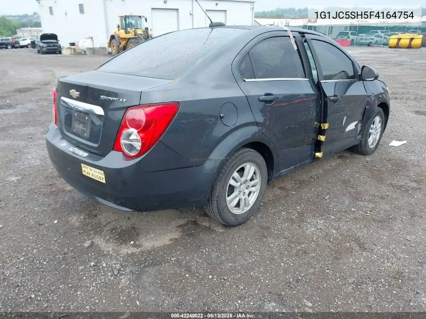 2015 Chevrolet Sonic Lt Auto VIN: 1G1JC5SH5F4164754 Lot: 42248022