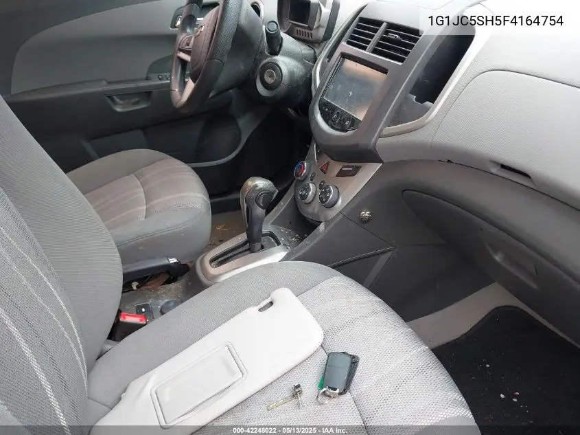 2015 Chevrolet Sonic Lt Auto VIN: 1G1JC5SH5F4164754 Lot: 42248022